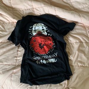Spirited away graphic tee